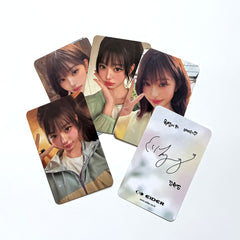 Wonyoung Endorsement Photocard 4pcs