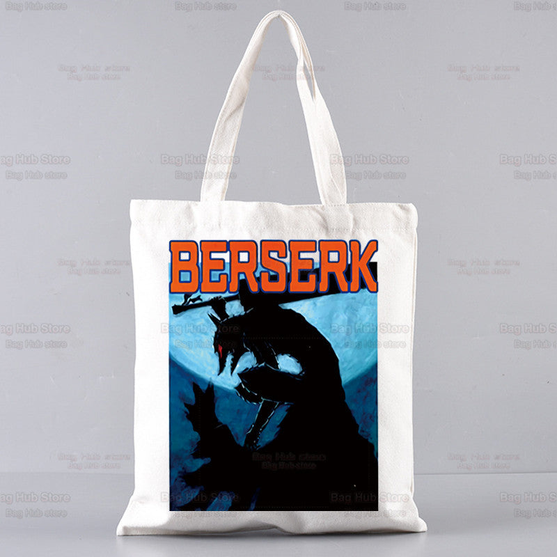 Guts Anime Printed Canvas Tote Bag