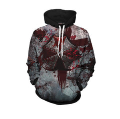 Game Cosplay Digital Print Hooded Jacket