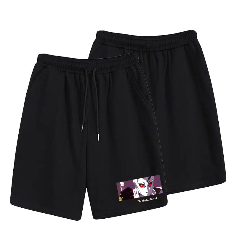 Casual JOJO Anime Men's Summer Sports Shorts