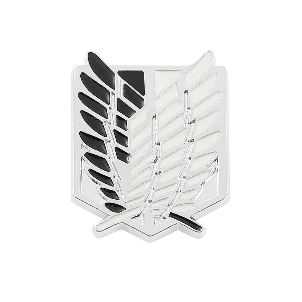 Anime Metal Brooch Badge