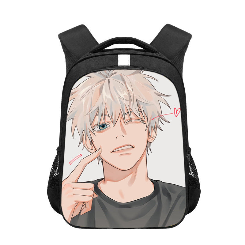 Cute Children's Anime Printed School Backpack