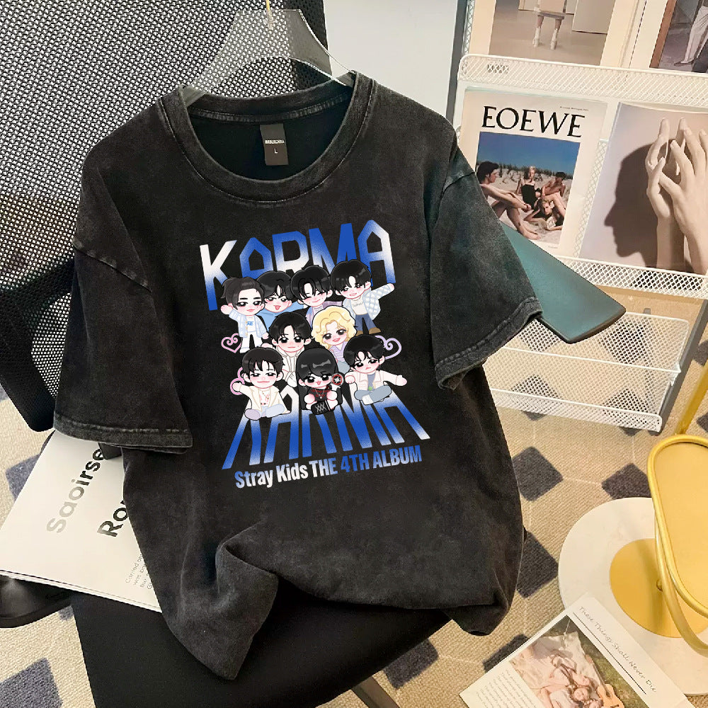 SKZ KARMA 2025 Retro Unisex Shirt