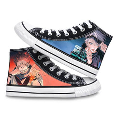 Unisex Anime High-top Canvas Shoes