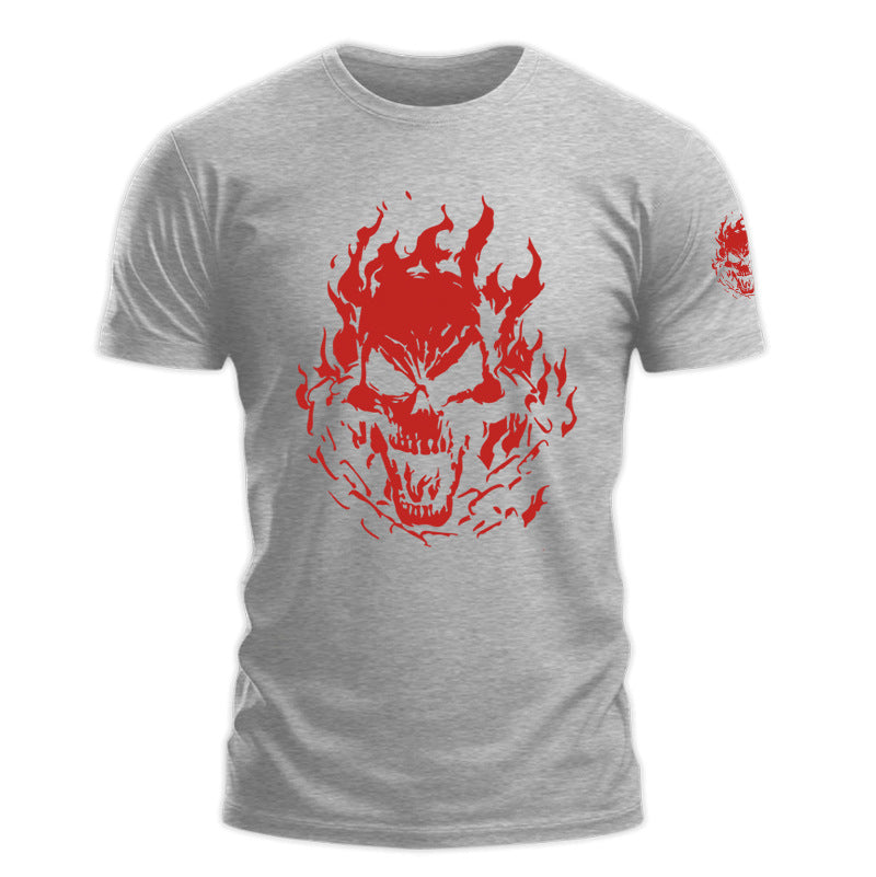 Cool Men's Ghost Rider Cotton T-shirt