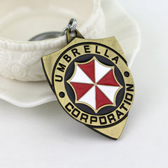 Umbrella Corp Badge Keychain