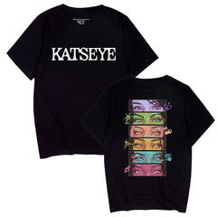 KATSEYE Group Printed Cotton Short-sleeved T-shirt