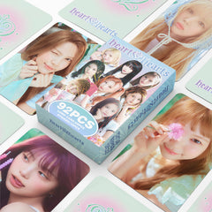 92PCS H2H ICONIC HEART Photo Card Stickers