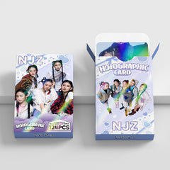 124pcs NJZ Laser Photocard Stickers