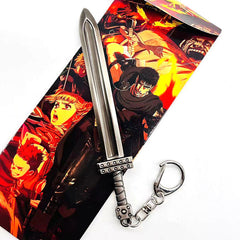 Anime Sword Model Keychain Pendant