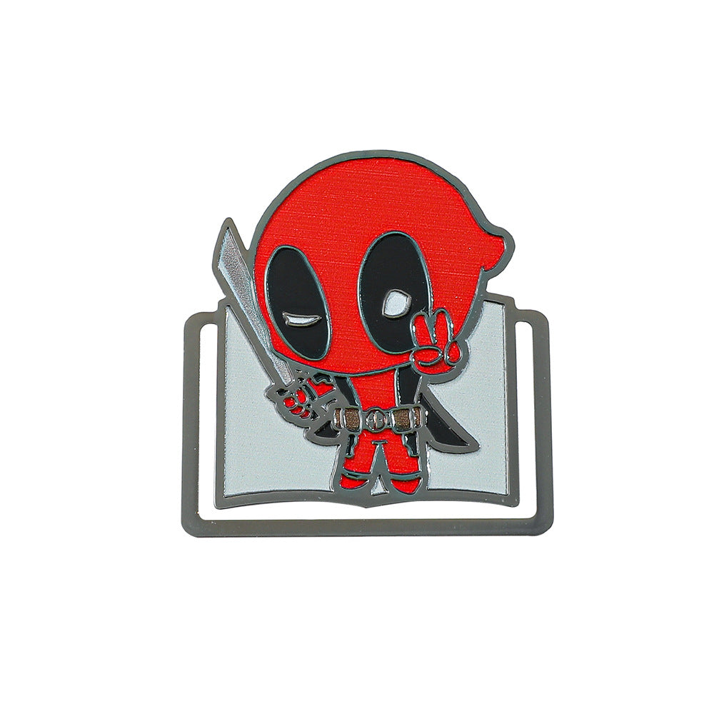 Deadpool and Wolverine Metal Bookmark