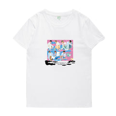 Trendy Kpop Graphic Short-sleeved T-shirt