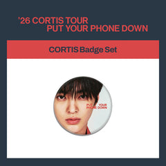 CORTIS PYPD Tour Badge Mirror Keychain