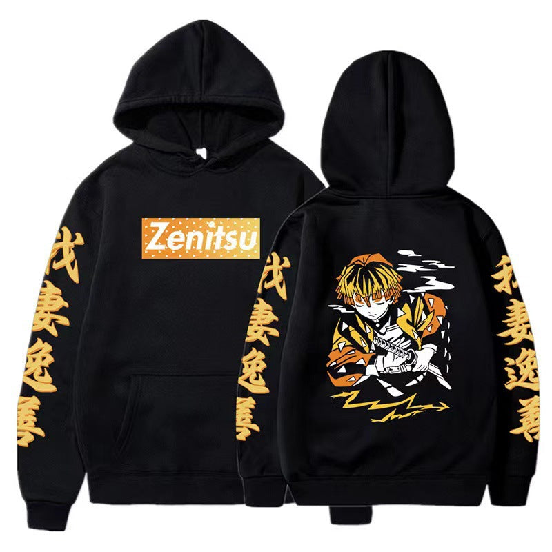 Unisex Trendy Anime Graphic Casual Hoodie