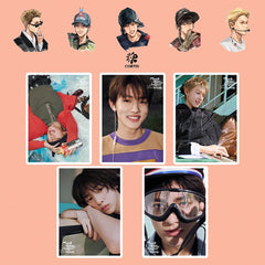 KPOP Calendar Self-adhesive Poster Wall Stickers