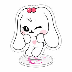 Cute Cartoon Transparent Acrylic Ornament