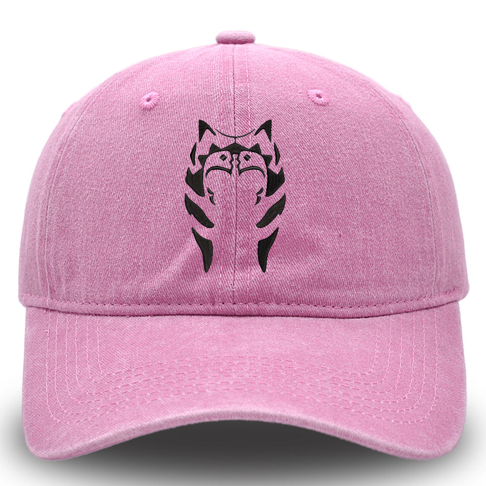 Retro Washed Ahsoka Tano Embroidered Baseball Cap