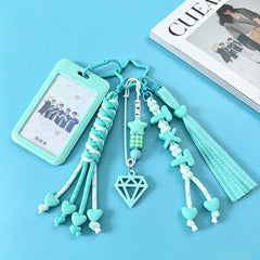 TXT Card Holder Pendant Bag Charm