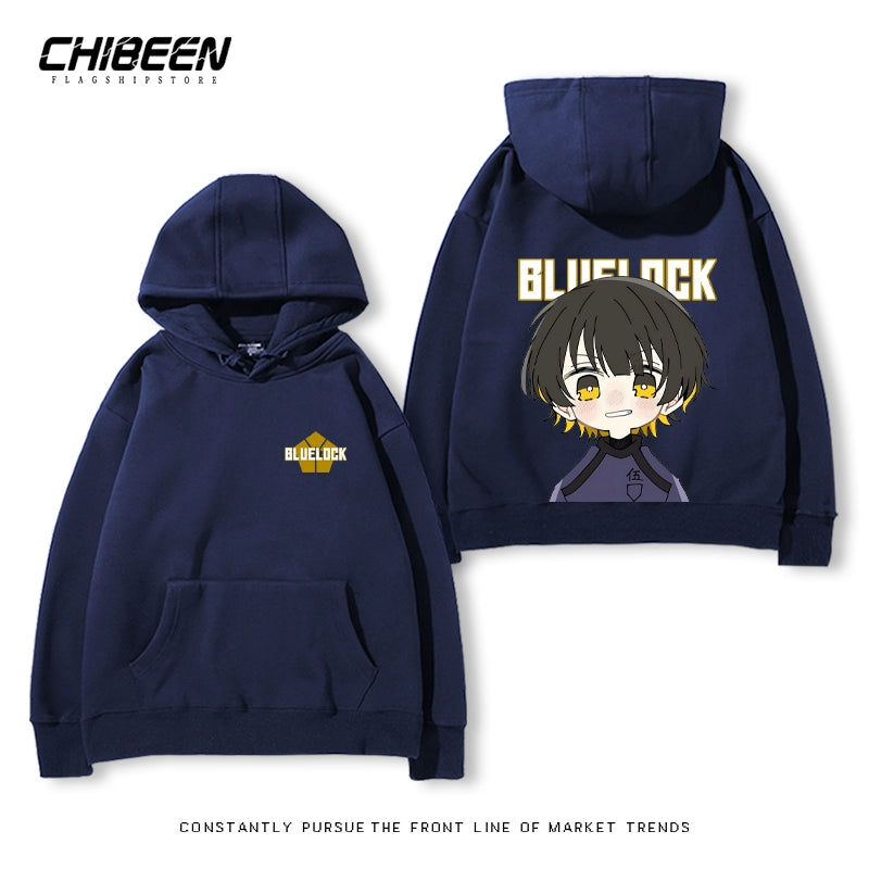Men's and Women's Anime Printed Loose Hoodie