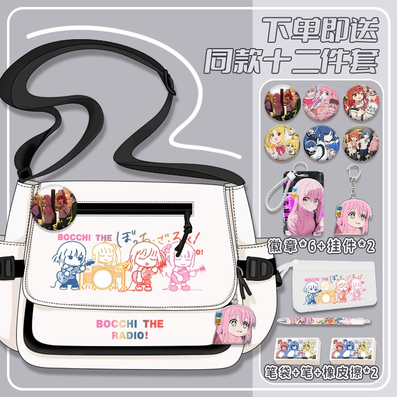 Cute Anime Crossbody Shoulder Backpack