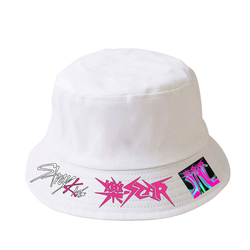 Trendy KPOP Star Personalized Logo Bucket Hat