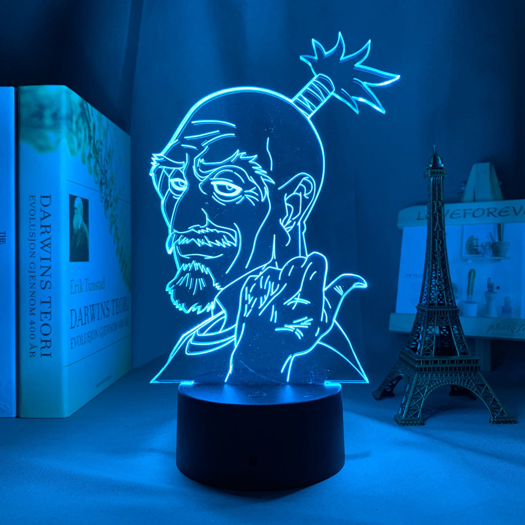 Colorful Anime Touch Remote Night Light