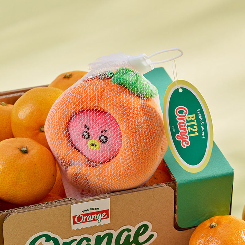 Kpop Orange Party Doll Keychain