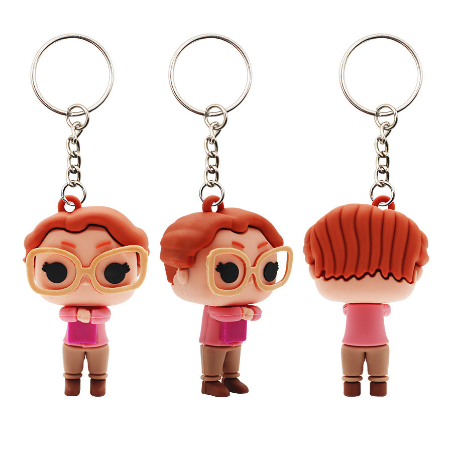 Creative TV Ornament Keychain