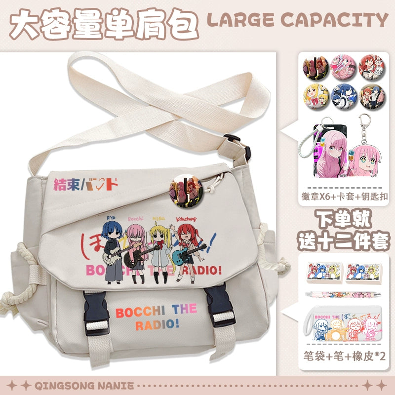 Women's Anime Messenger Shoulder Bag