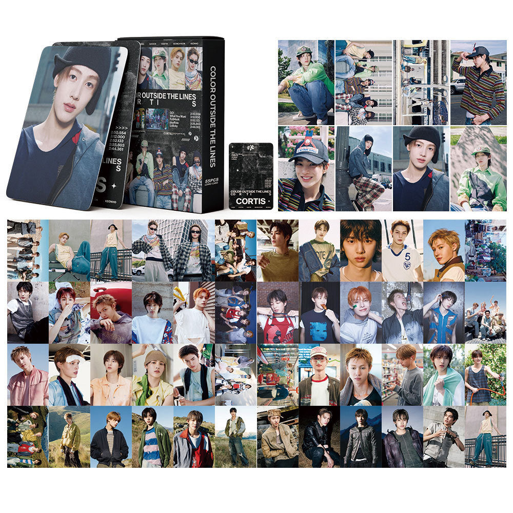 55 COLOR OUTSIDE THE LINES Photocards