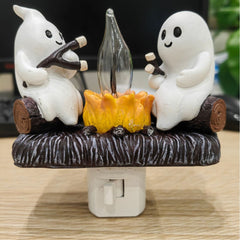 Spooky Campfire Ghosts Night Light