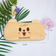 SKZ Plush Pencil Case Stationery Bag