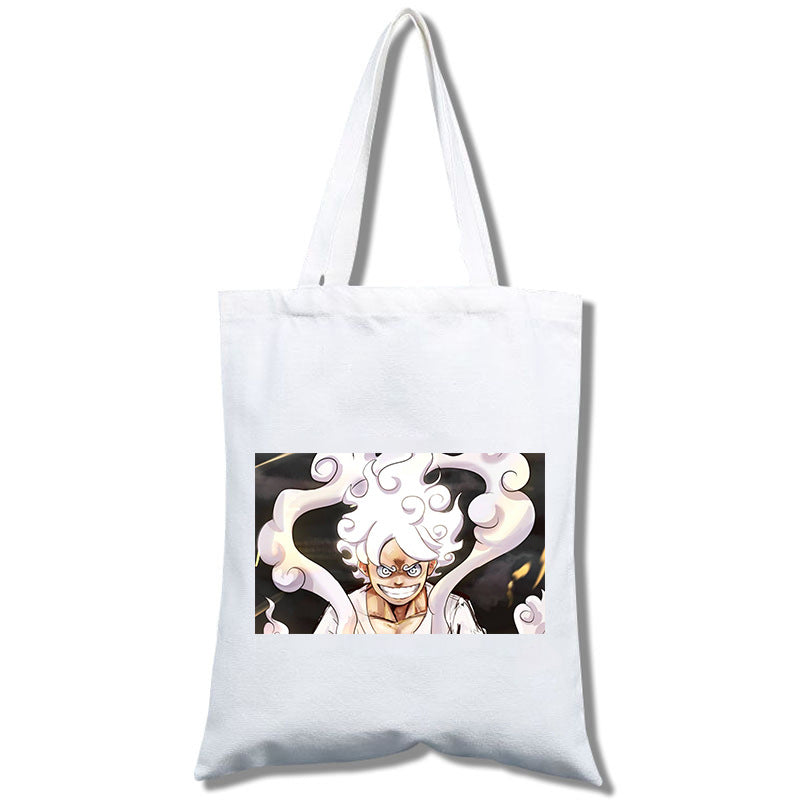 Nika Luffy 5 Gear Printed Canvas Shoulder Bag