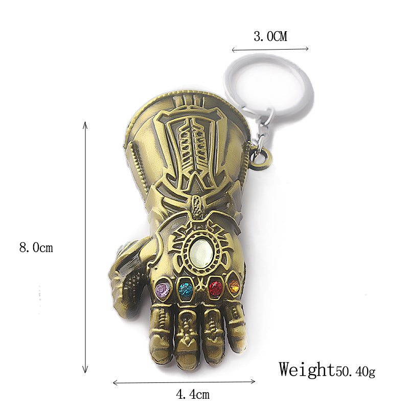 Thanos Glove Bottle Opener Keychain Pendant