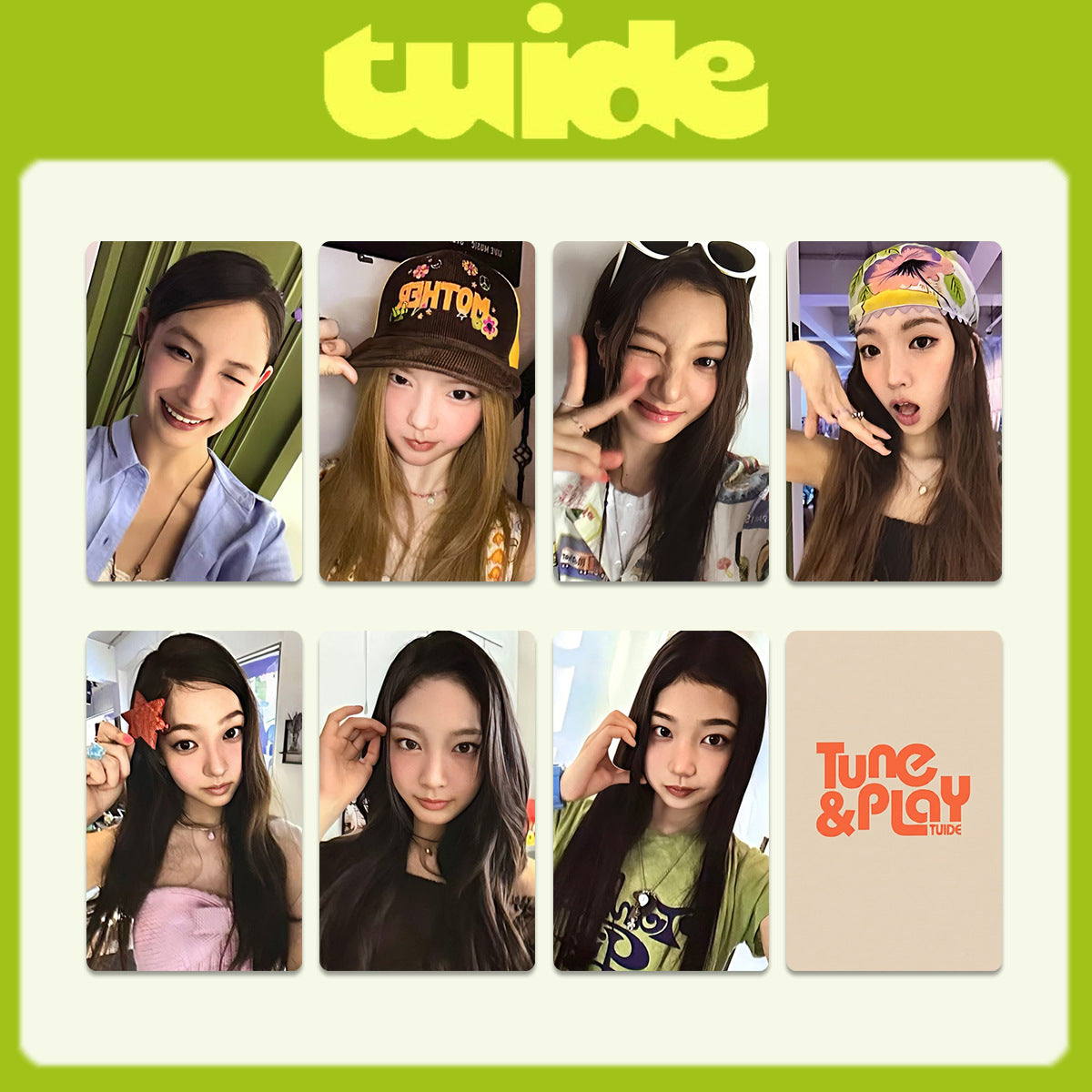 TUIDE TUNE & PLAY Album Photocard