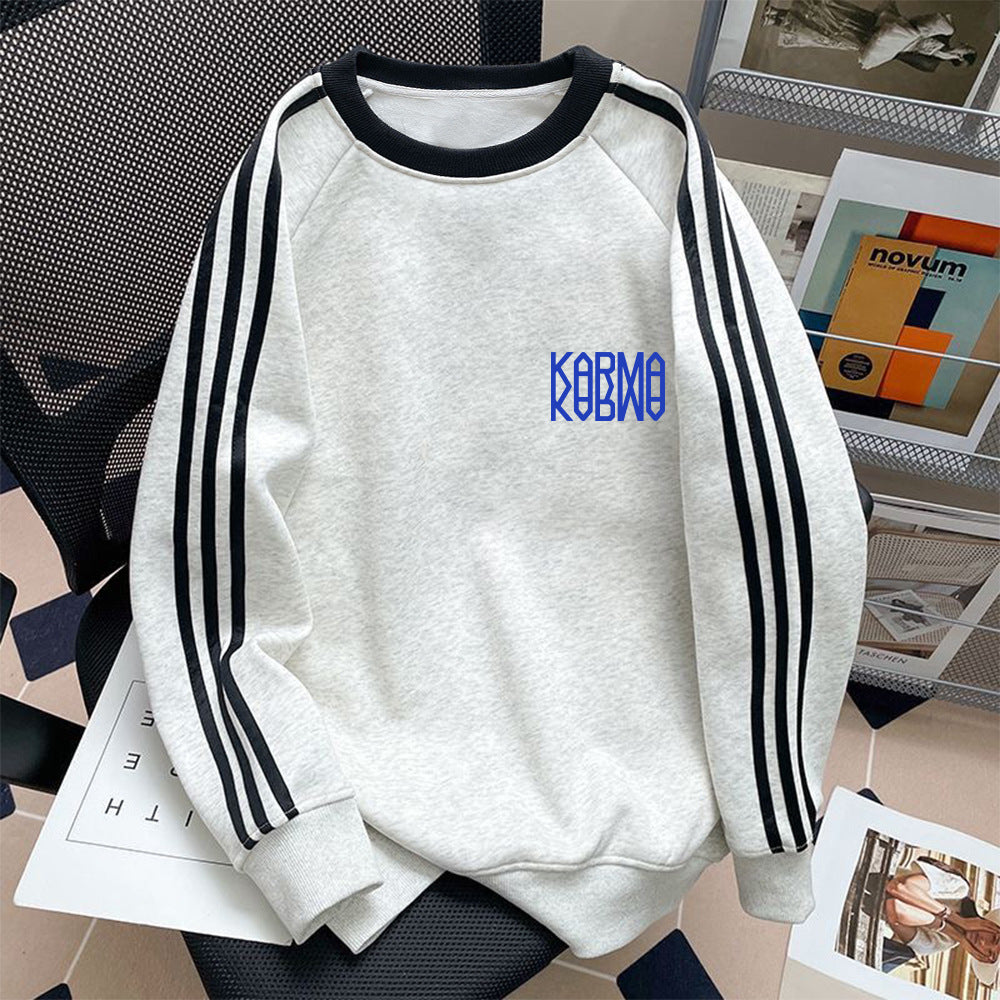 Casual KARMA Album College Crew Neck Sweatshirt