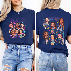 Katseye Double-sided Printed T-shirt