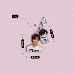 Martin JAMES Pendant Bag Keychain