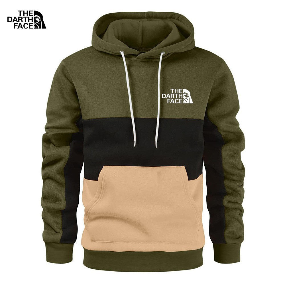 Men's The Darth Face Color Block Hoodie