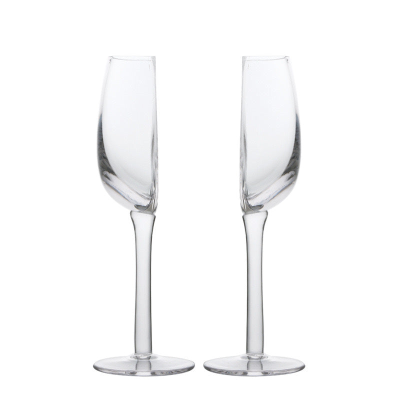Creative Half Wine Glasses