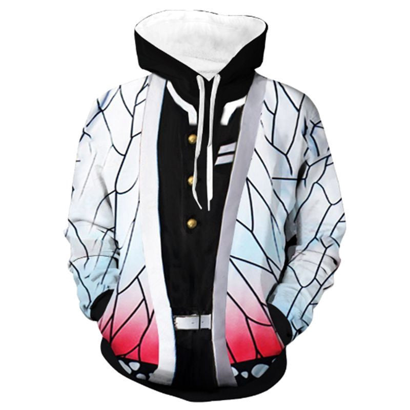 Unisex Anime Digital Print Cosplay Hoodie