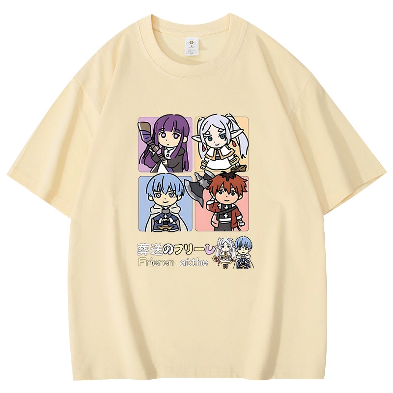 Women's Anime Cotton Short-sleeved T-shirt