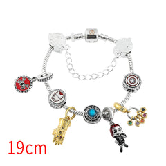 Chic Comic Beaded Bracelet