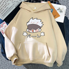 Casual Anime Men's and Women's Loose Hoodie