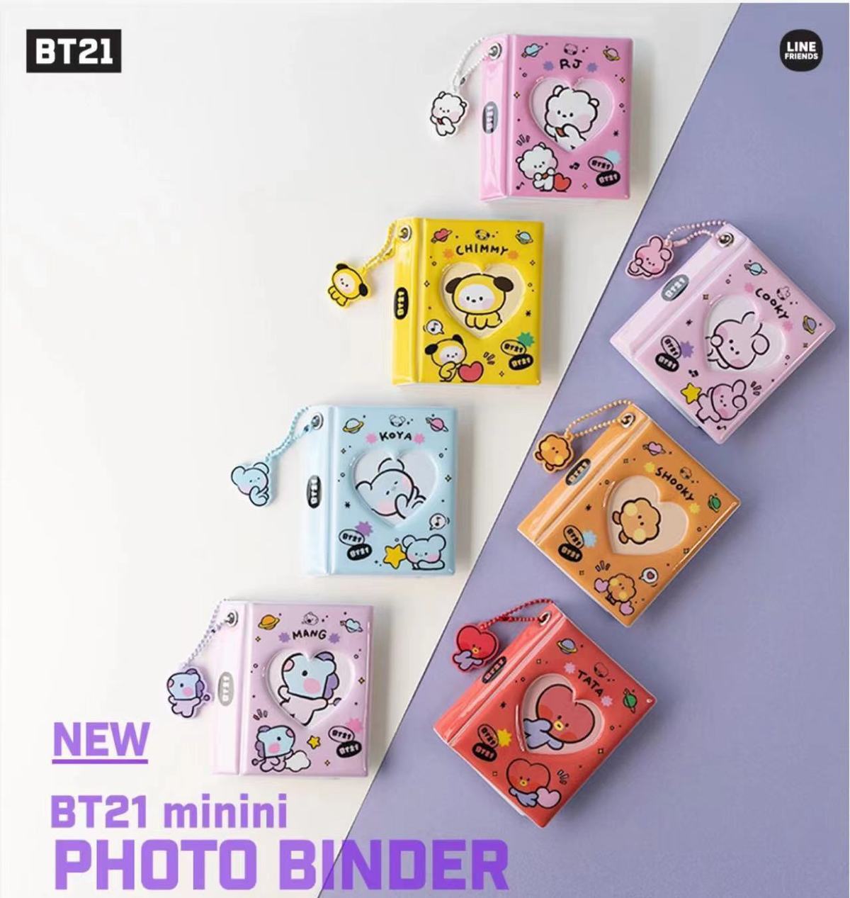 KPOP Cartoon 3-inch Card Album