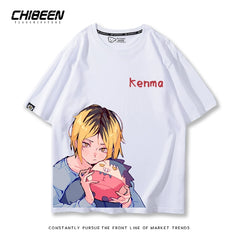 Unisex Kenma Anime Short Sleeve T-Shirt