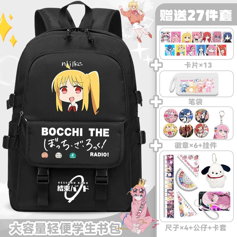Large Capacity Waterproof Anime Backpack