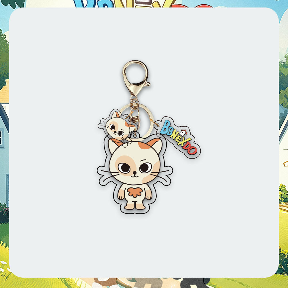 Kpop Cute Cartoon Acrylic Key Chain