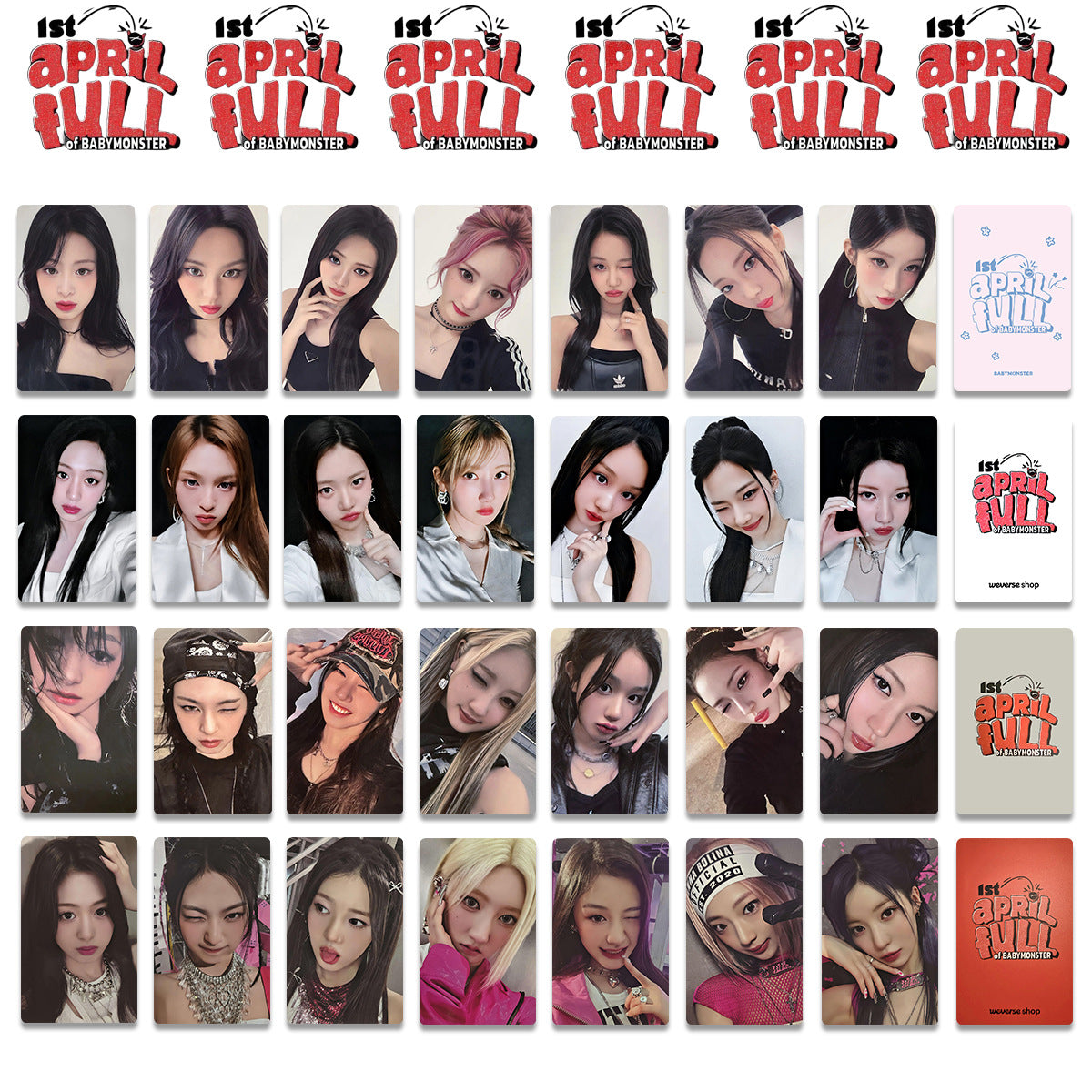 BABYMONSTER 1st Anniversary PhotoCards