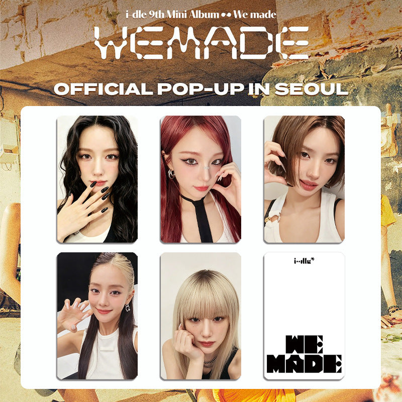 IDLE "We Made" Photocard Mono Ver